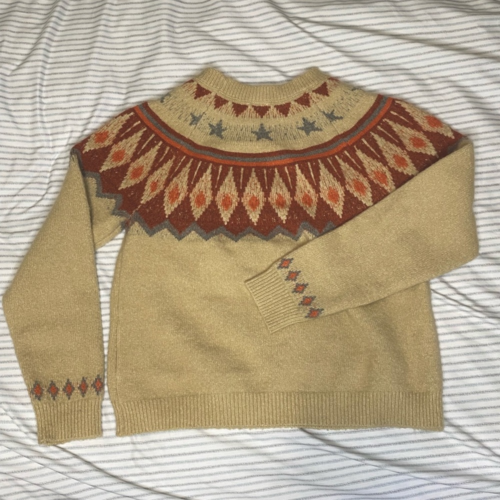 CUTE WESTERN PATTERN SWEATER